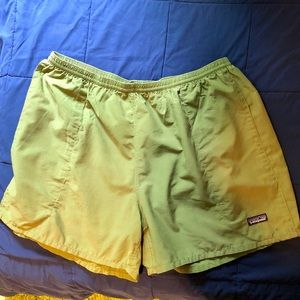 Men’s Green Patagonia bathing suit XXL
